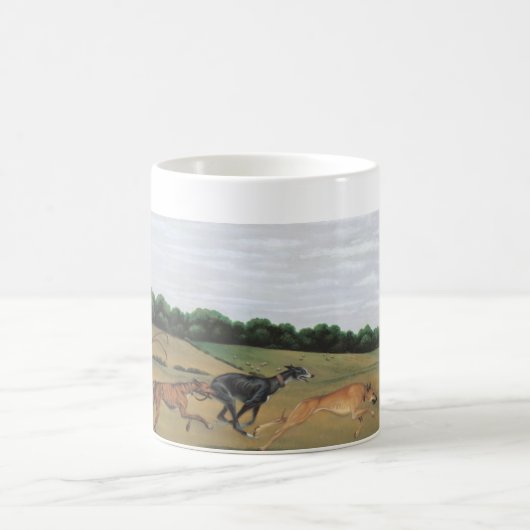 Windhund-Tasse Kaffeetasse (Mittel)