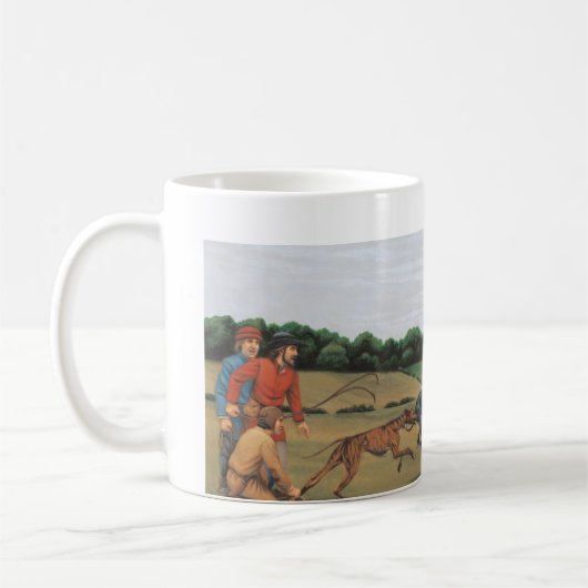 Windhund-Tasse Kaffeetasse (Links)