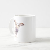 Windhund-Tasse – Kaffeetasse für Hundemamas (Vorderseite Links)
