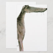 Windhund, tony fernandes briefpapier (Vorne/Hinten)