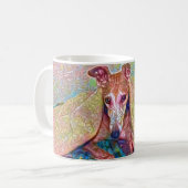 Windhund u. Decken Kaffeetasse (Vorderseite Links)