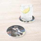 Windhund-Untersetzer Getränkeuntersetzer (Seite)