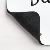 Windhund-Vater Mousepad (Ecke)