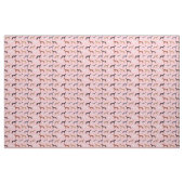 Windhunde färben sich rosa stoff (Fat Quarter (45,7 x 55,9 cm))