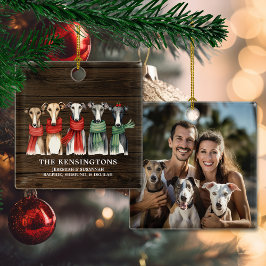 Windhunde Hunde Hunde Foto Keramikornament