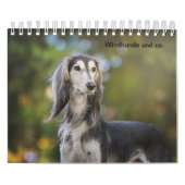 Windhunde Kalender (Titelbild)