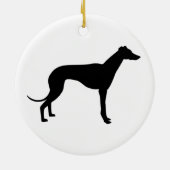 Windhunde Keramik Ornament (Hinten)
