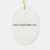 Windhunde Keramik Ornament (Hinten)