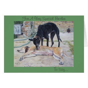 Windhunde landschaftliche Landschaftsrealkunst