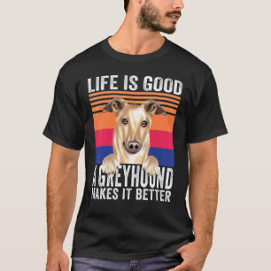 Windhunde machen dein Leben gut Vintage T-Shirt
