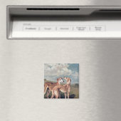 Windhunde Magnet (In Situ (Geschirrspüler))