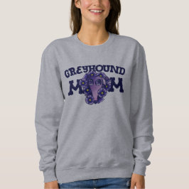 Windhunde Mama Niedlich Lila Windhunde Adoption Sweatshirt