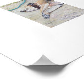 Windhunde-Portrait realistische Tierart-Poster Poster (Ecke)