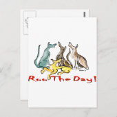 Windhunde Postkarte (Vorne/Hinten)