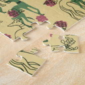 Windhunde und Rose Puzzle (Seite)