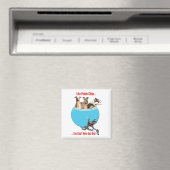 Windhunde wie Kartoffelchips Magnet (In Situ (Geschirrspüler))