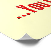 Windhunde wie Kartoffelchips Poster (Ecke)