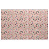 Windhundflorale Vintages Blumenrosa Stoff (Fat Quarter (45,7 x 55,9 cm))