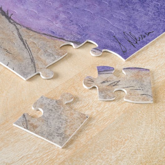 Windhundhunde, die Weihnachtswünsche senden Puzzle (Seite)