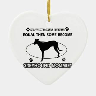 Windhundhundeentwürfe Keramikornament