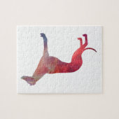 Windhundkosmos-Silhouette Puzzle (Horizontal)