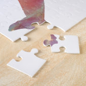 Windhundkosmos-Silhouette Puzzle (Seite)