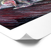 Windhundkunst Poster (Ecke)