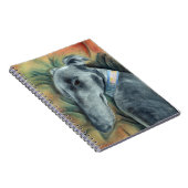 Windhundnotizbuch (a391) notizblock (Rechte Seite)