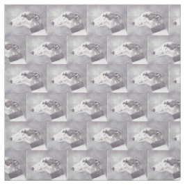 Windhundprofil Hundekunst-Gewebe Stoff