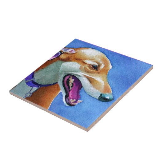 Windhundrettung Fliese (Seite)