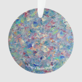 Windige blaue Ornamente