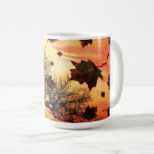 Windige Fall-TagesTasse Kaffeetasse (VorderseiteRechts)