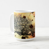 Windige Fall-TagesTasse Kaffeetasse (Vorderseite Links)