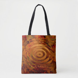 Windige Herbsttag-Tasche Tasche