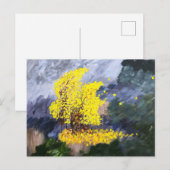 Windige Postkarte (Vorne/Hinten)