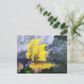 Windige Postkarte (Stehend Vorderseite)