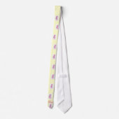 Windige Strand-Abnutzung Nantucket rosa Krawatte (Rückseite)