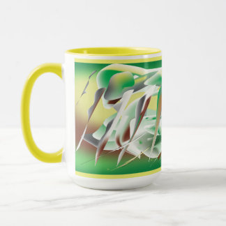 Windiger kalter Tag in der Winter-Tasse Tasse