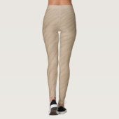 windiger Strand Sand Leggings (Rückseite)