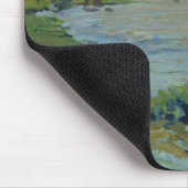 Windiger Tag auf der Elbe, 1911 Mousepad (Ecke)