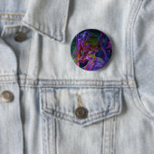 Windiges Saturn psychedelisch Button (Beispiel)