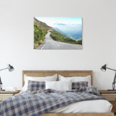 Winding Mountain Road | Olympischer Nationalpark Leinwanddruck (Insitu (Schlafzimmer))