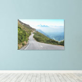 Winding Mountain Road | Olympischer Nationalpark Leinwanddruck (Insitu (Holzboden))