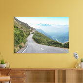 Winding Mountain Road | Olympischer Nationalpark Leinwanddruck (Insitu (Wohnzimmer))