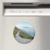 Winding Mountain Road | Olympischer Nationalpark Magnet (In Situ (Geschirrspüler))