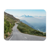Winding Mountain Road | Olympischer Nationalpark Magnet (Horizontal)