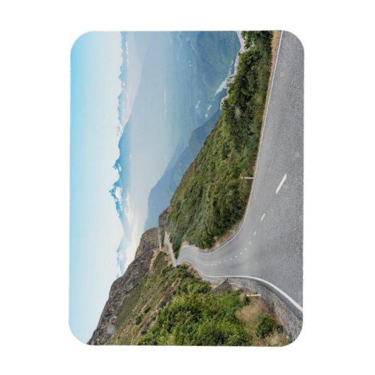 Winding Mountain Road | Olympischer Nationalpark Magnet (Vertikal)