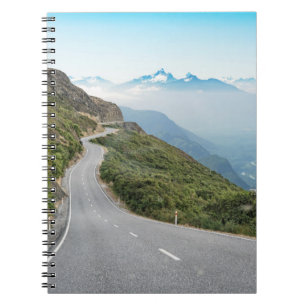 Winding Mountain Road   Olympischer Nationalpark Notizblock