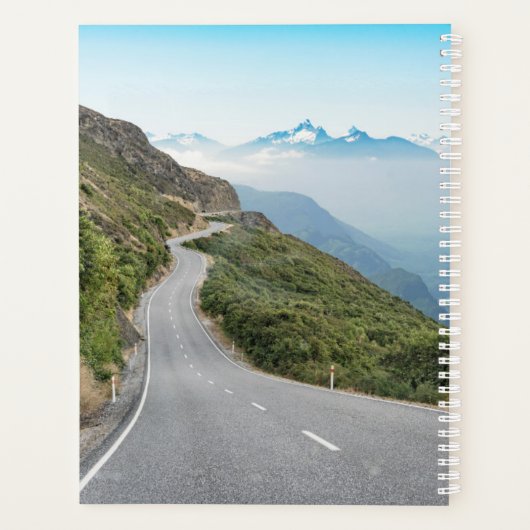 Winding Mountain Road | Olympischer Nationalpark Planer (Rückseite)