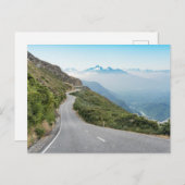 Winding Mountain Road | Olympischer Nationalpark Postkarte (Vorne/Hinten)